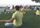 На День Незалежності України практикувальники Фалунь Дафа провели в Дніпрі масові заходи