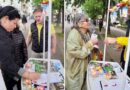 У Болгарії практикувальники впродовж травня проводили заходи, щоб познайомити людей із Фалунь Дафа