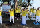 У різних містах Франції пройшли заходи, які викривають 26-річне переслідування китайським режимом практики Фалуньгун (Фалунь Дафа)